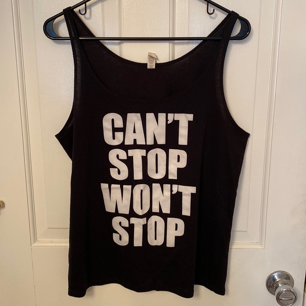 CAN’T STOP black tank